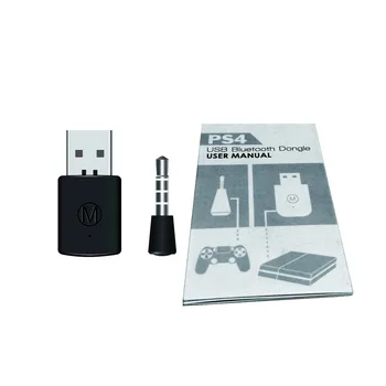 USB Bluetooth Dongle s USB Adaptér Bluetooth 4.0 3,5 mm pre PS4 Stabilný Výkon Bluetooth Slúchadlá s káblom