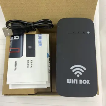 WIFI Box Pre USB, IOS Android Endoskopu Pleť Tester 8MP Zubné Inšpekcie Fotoaparát 18650 Batérie 50M prenosová Vzdialenosť 1800Mah