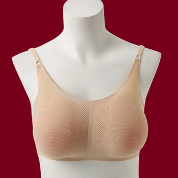 Cross-dressing prsné implantáty dva-v-jednom realisticky silikónové prsia podložky bielizeň vložky falošné prsia falošné matky falošné prsia