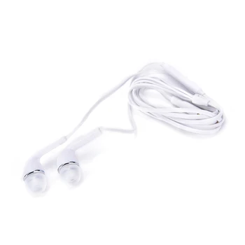 5 ks/veľa In-Ear Konektor Slúchadiel 3.3 FT Káblové Slúchadlá s Mikrofón s Potlačením Hluku Headset Na Mobil /Mp3/Mp4