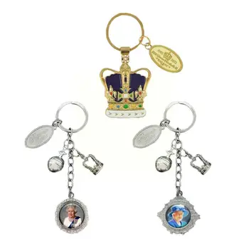 Nová Kráľovná Alžbeta Ii Akryl Keychain Pamätník Vintage Keychain Darček Decor Pre Ženy, Mužov, Šperky Batoh Dekor Accessori U5B5