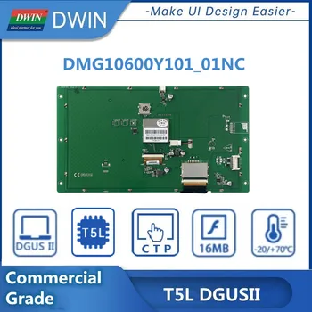 DWIN 10.1 Palcový 1024*600, 16.7 M Farby, HMI, LCD Displej, Inteligentné Moduly, S/Bez Dotykového Displeja DMG10600Y101_01N