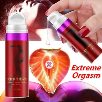 Intenzívny Orgazmus Gél Ženy Vzostupne Orgazmus Gél Sexuálne Drop Exciter Vyvrcholenie Gél Libido Enhancer Podpora Vaginálne Sprísnenie Olej
