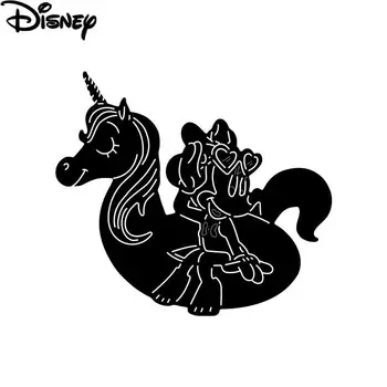 Minnie Mouse Jednorožec Sny Rezanie Kovov Zomrie Disney Kreslené Zvierat Die Kusy pre DIY Scrapbooking Album Karty Dekoratívne Remeslá