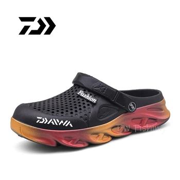 2022 Daiwa Rybárske Topánky Na Leto, Jeseň Muži Ženy Non-Slip Detské Topánky Plážové Sandále Priedušná Papuče Sandalia Vody Topánky