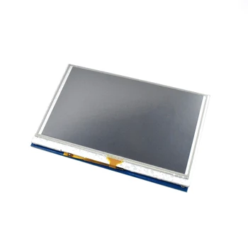 5 palcový LCD displej, HDMI Dotykový Displej TFT LCD Panel Modul 800*480 pre Banán Pi Raspberry Pi 4B Raspberry Pi 3 Model B / B+