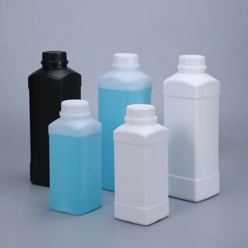 1000ML Prázdne políčko plastovú fľašu s vekom potravinársky HDPE kontajner šampón, Balzam farba naplniteľné fľaše 1PCS