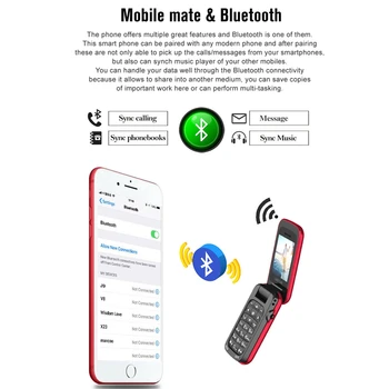 UNIWA 8star BM60 Mini Telefón 2G GSM Flip Mobil Bluetooth Dial Mobilného Telefónu, Jeden Nano SIM Karty, Telefóny Magic Voice 300mAh
