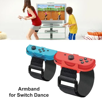 2ks/Set Hra potítka Remienok na ruku pre Nintendo Prepínač Radosť-Con Radič Zápästie Dance Band Náramok Nastaviteľné Náramok na Zápästie