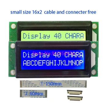 Mini Malej Veľkosti 1602 LCD Displeja Modul 16pin FFC Connecter