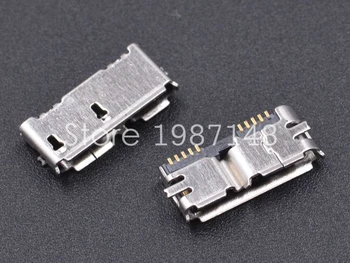 2 ks Micro USB 3.0 Typ B SMT Žena Zásuvky SMD2 10pin USB Konektor pre Mobilné pevné Disky, Dátové Rozhranie