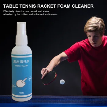 Stolný Tenis Pádlo Cleaner Stolný Tenis Gumy Cleaner Spray Tenisové Loptičky Pádlo Gumy Cleaner Čistiaci Sprej Fľašu