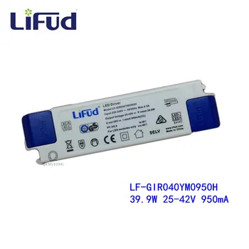 Lifud LED Driver 24-40W 950mA DC 25-42V AC220-240V LF-GIR040YM0950H Transformer LED Driver Panel pre Triedu II LED Svietidlo