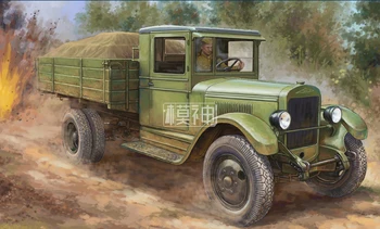 Vojenské Montáž Model Vojenského Vozidla Chariot Obrnené Vozidlo 1/35 ruskej ZIS-5 Dopravu Nákladných vozidiel