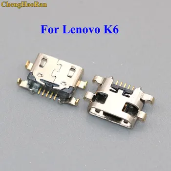 ChengHaoRan Pre Lenovo K6 Mini Micro USB Konektor Nabíjania Socket Port Konektor napájania konektor dock nahradenie opravy dielov