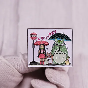 Tokio Vlkolak Cartoon Kolíky Anime Chlapec Smalt Pin Zber olejomaľba Brošňa pre Priateľov Batoh Klopě Pin Odznak Šperky Darček