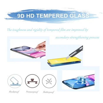 9D Plnú Ochranu Skla Pre Huawei P20 P30 P40 Lite E Psmart S Z Tvrdeného Screen Protector S smart 2019 2020 2021 Sklo Film