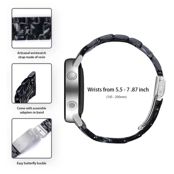 Essidi Nové Živice Pásma Pre Samsung Galaxy Sledovať 4 40 mm 44 mm Náramok na Zápästie Pre Galaxy Watch4 Klasické 42mm 46 mm Náhradný