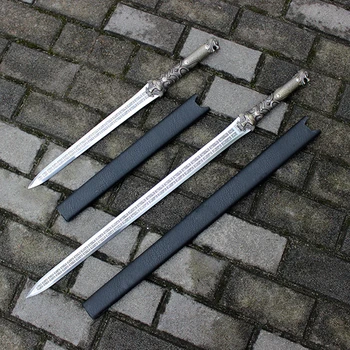 Kovové Meč 56 cm/75 cm 0,9 kg/1.2 kg Full Tang Mangánovej Ocele s Nábytkom Nádherné Darčeky Dospelých Pekný Hračky