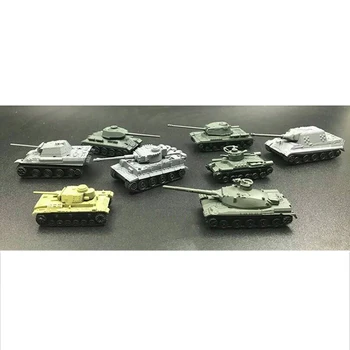 Veľa 8pcs - Bojový Tank Model 1: 144 - Wargame Mozgu Teaser