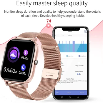 2022 Ženy, Bluetooth Hovor Smart hodinky Muži Ženy HD Vlastné Dial Dotykový Displej Fitness Športové Smart Hodinky Dámy Pre Xiao