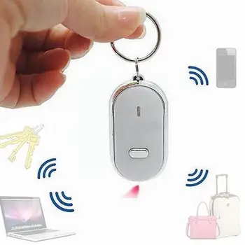 Anti-Stratil LED Smart Key Finder Whistle Pípnutie Kontroly Prenosných Alarm Locator Nájsť Keychain Locator Tlačidlo Dieťa Tracker Pe L5M7