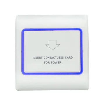 Rfid kartu prepnúť hotel úspory energie šetrič senzorové elektronické izbe vložiť keycard vziať moc 125KHz tk4100 T5577 em4305