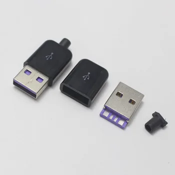 2set 3A Rýchle Nabíjanie Údaje USB 3.0 Plug DIY Opravy pre Xiao Redmi 4X Samsung J7 Mobilnom Telefóne Android